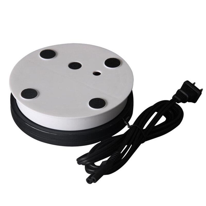 Platine rotative électrique 360 degrés | Base d'affichage de marchandises, plateforme rotative automatique 15cm pour la photographie
