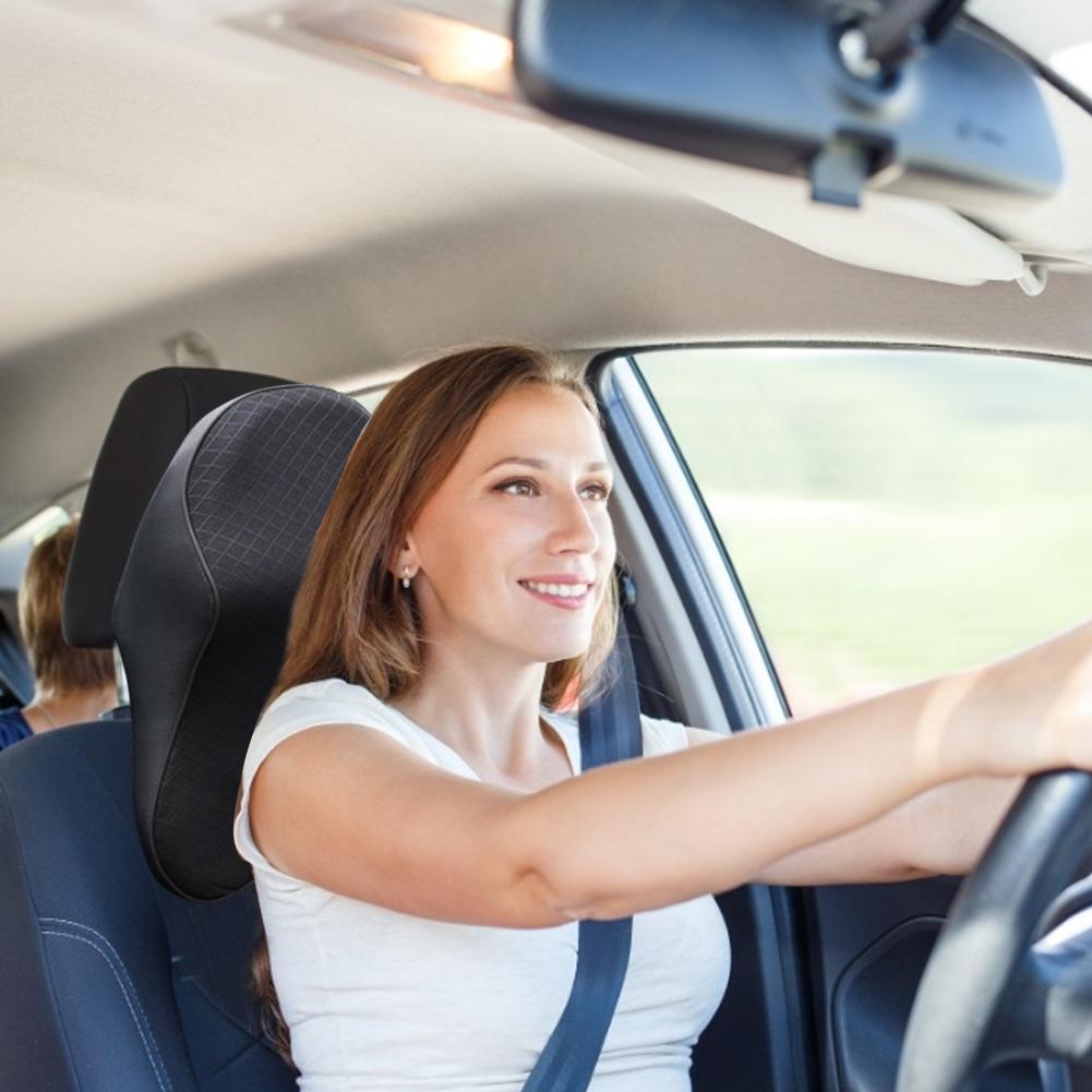 Memory Foam Car Seat Headrest Comfortable Seat Supports Lumbar Backrest Car Seat Pillow Headrest Cushion Pads Oto Aksesuar