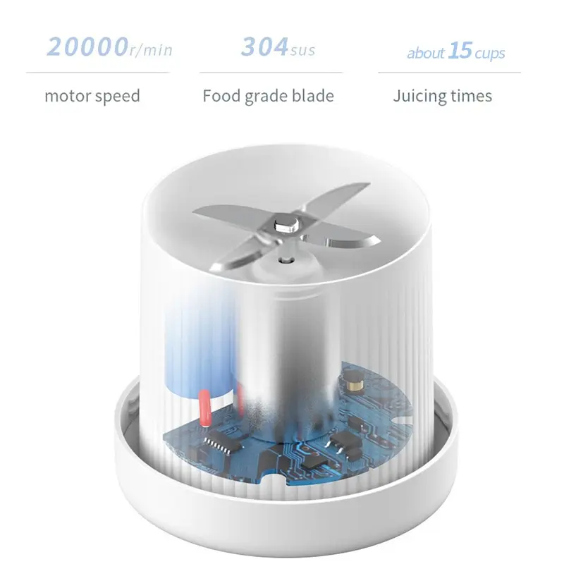 Draagbare Elektrische Juicer Blender Usb Mini Fruit Mixers Extractors Voedsel Milkshake Multifunctionele Sap Maker Smoothies Ijs Machine