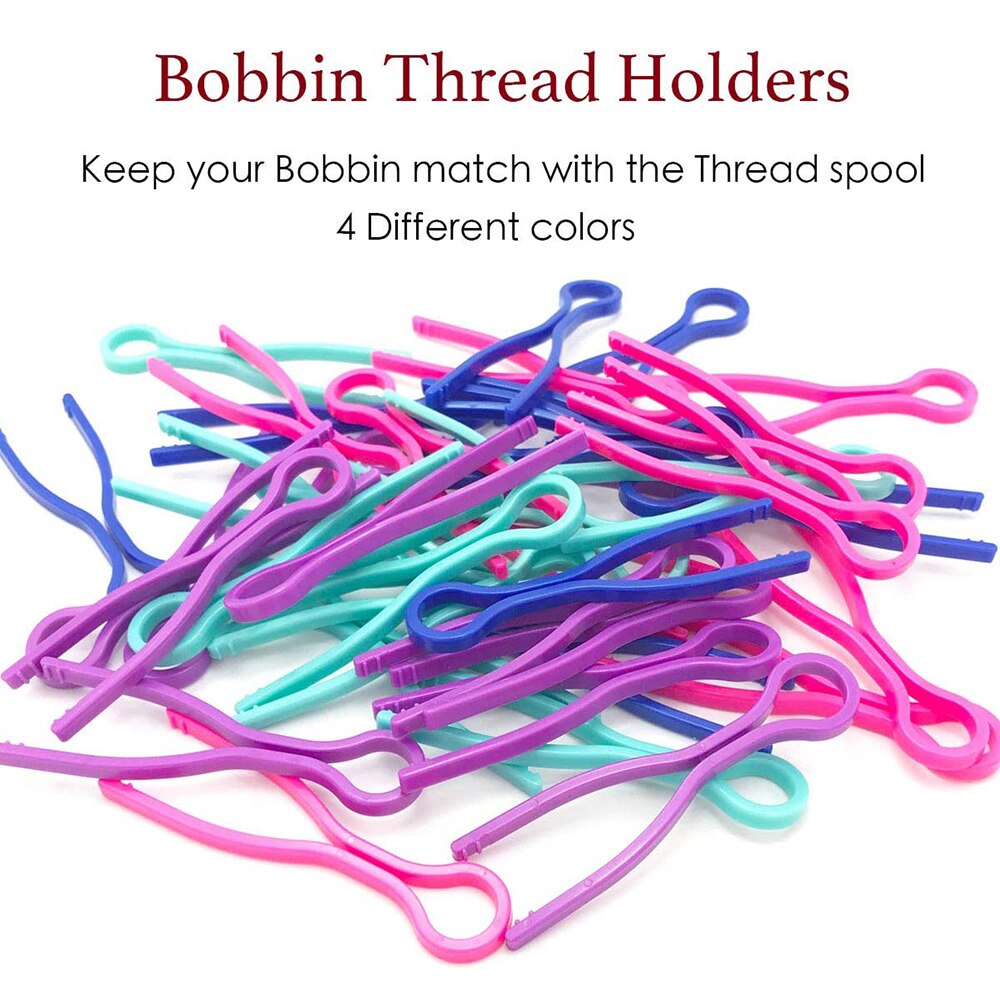 Multicolor Bobbin Thread Holders Plastic Thread Bu... – Grandado