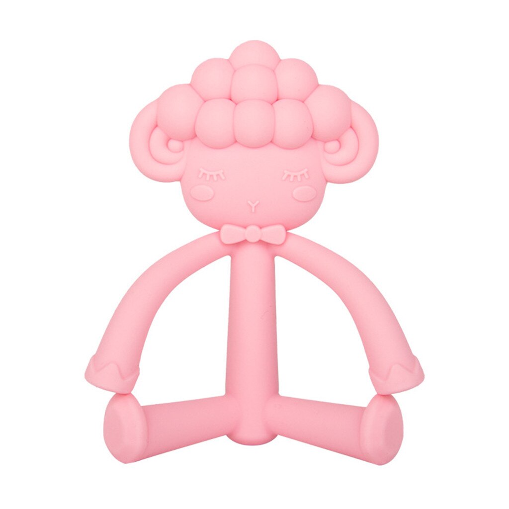 Peuters Zuigelingen Baby Tandjes Speelgoed Zachte Siliconen Fruit Bijtring Houder Cartoon Kids Bijtring Educatief Speelgoed Baby Shower Speelgoed 3: H