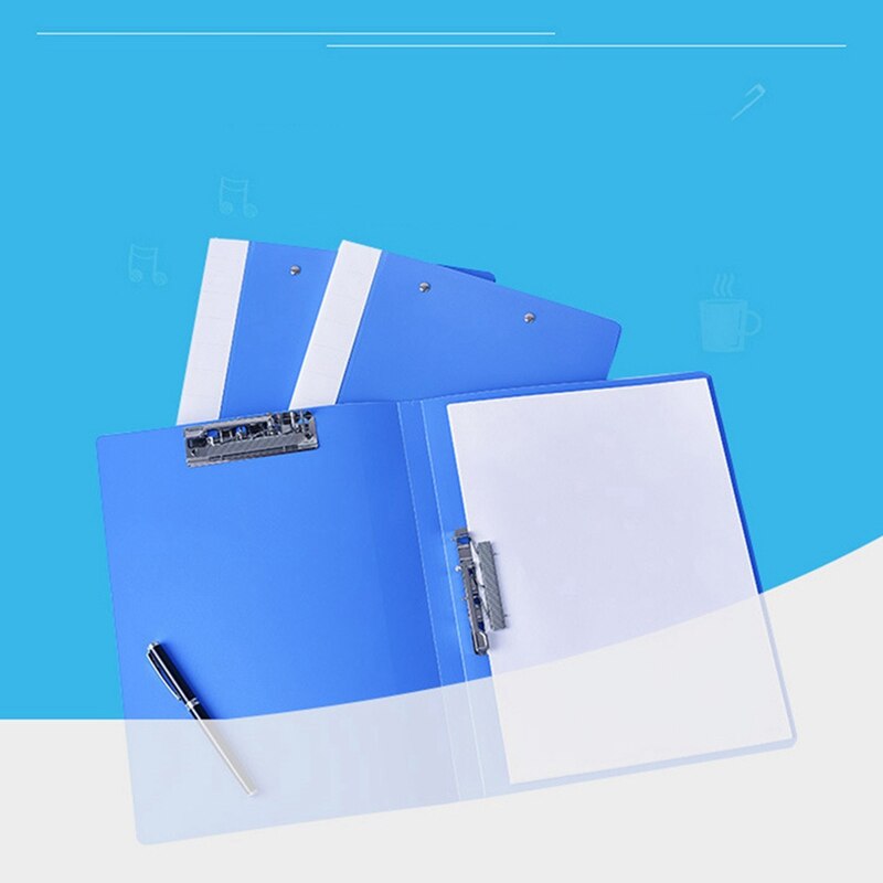 A4 Folder Double Force Folder Insert Data Folder Double Folder Office Supplies Organize Storage