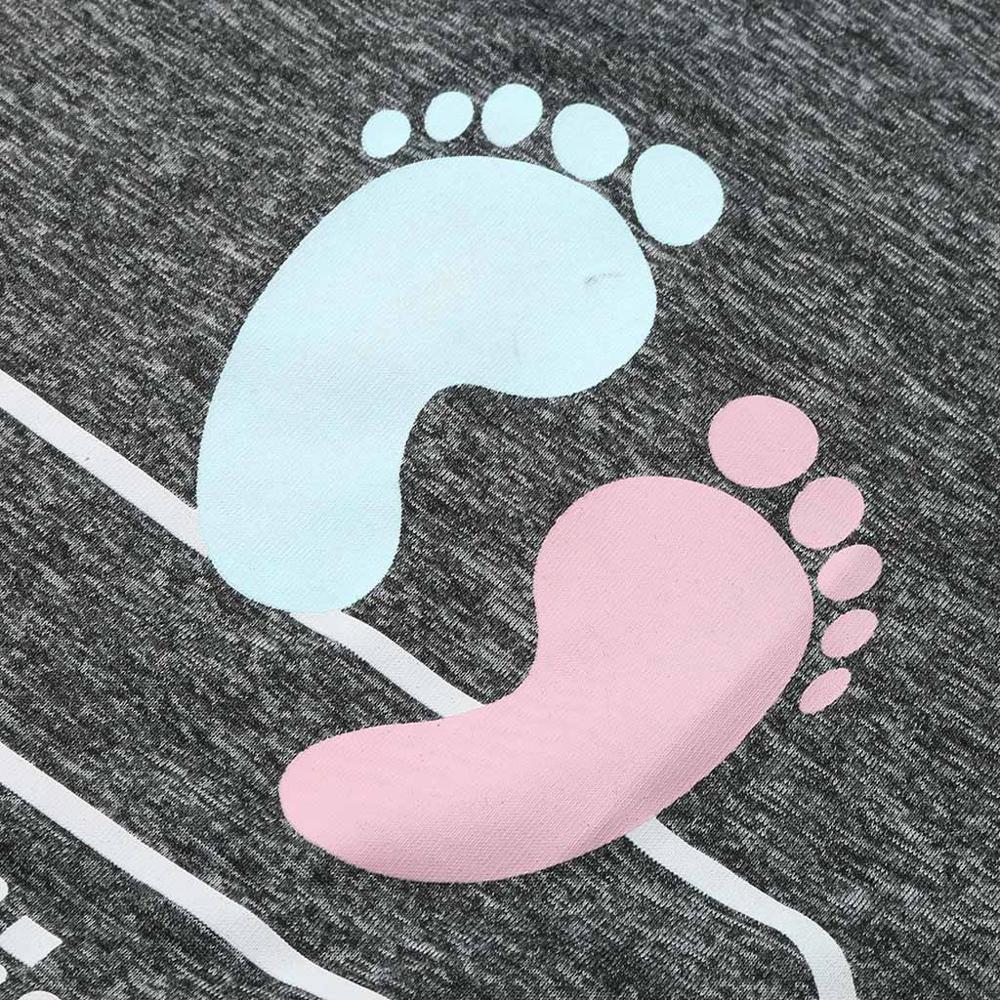 female pregnancy seven-point sleeve cartoon shirt thin maternity dress summer maternity shirt women&#39;s clothing