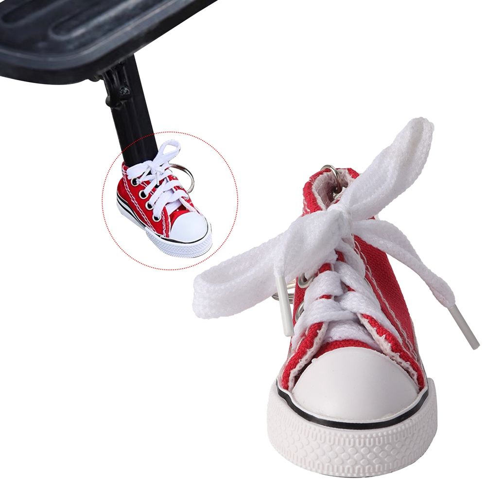 Mini Motorfiets Opstelhoes Grappige Schattige Schoen Fietsvoetsteun Motor Kickstand 7.5Cm Statief Speelgoed