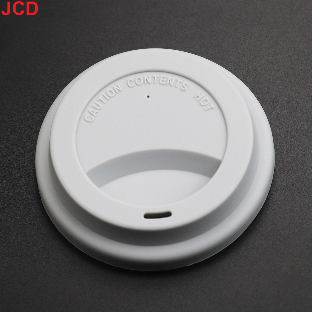 1 Stuks 9.5Cm Universele Siliconen Mok Cup Cover Afdichting Beschermende Deksel Warmte Temperatuur Bewaren Stofvrij Voor Thee/Koffie/Melk Beker: Clear