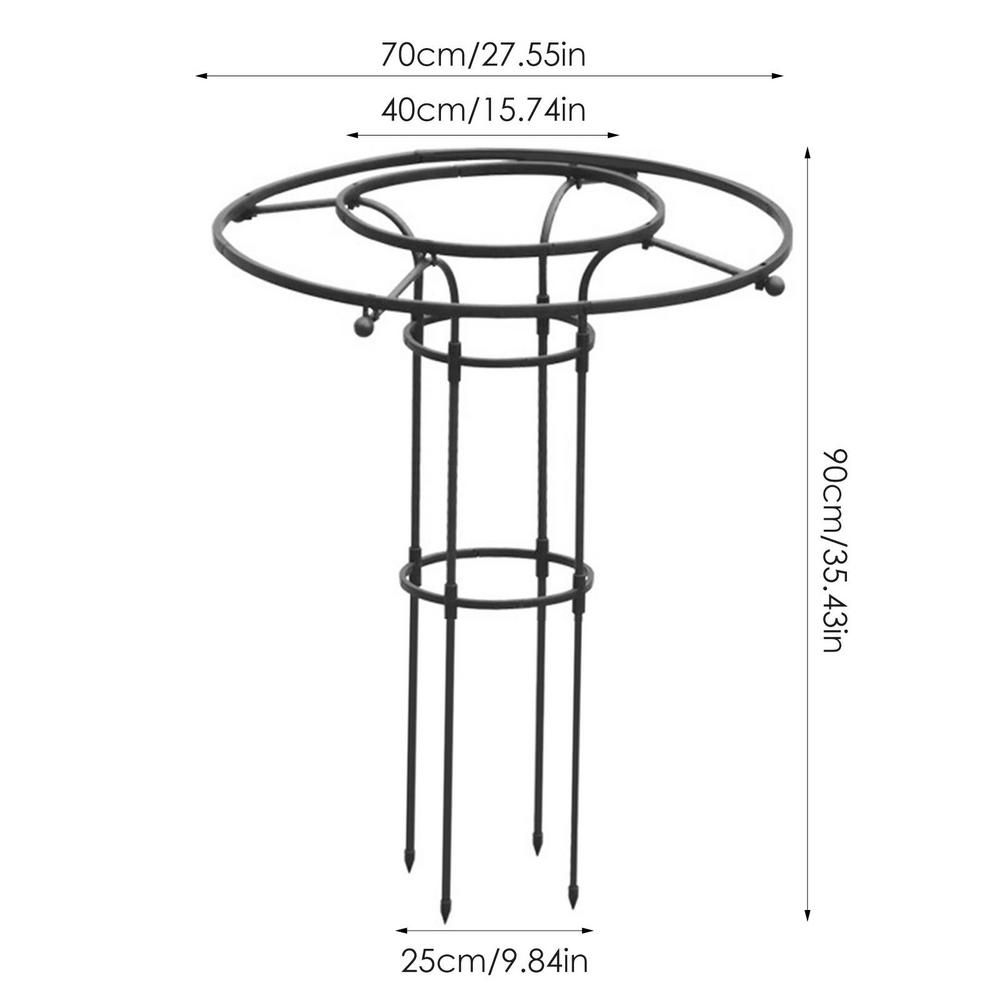 drinnen-Gitter abnehmbare Garten Obelisk Gitter Pflanzen Kletter Halfter für drinnen draussen Garten Garten Garten zubehör: Weiß