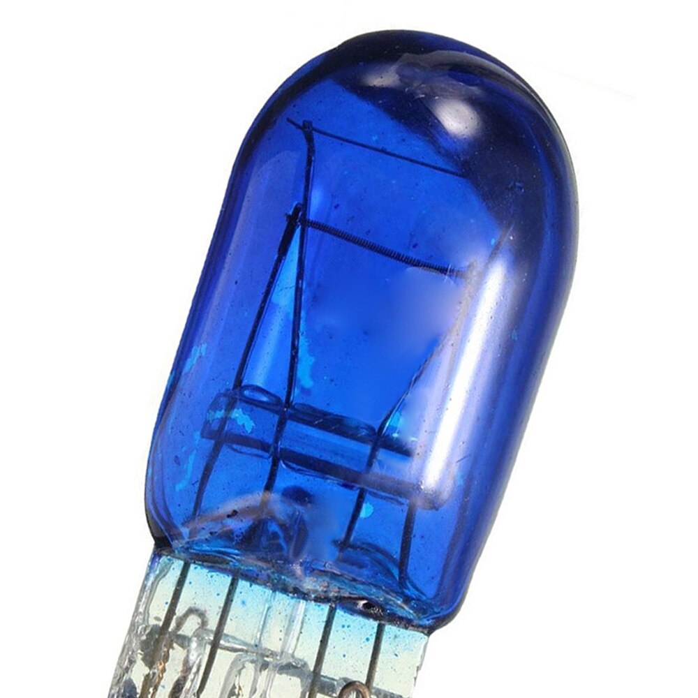 2 uds./W21/5W T20 7443 580 xenón blanco 5000k azul halógeno 5W, bombilla de luz delantera de coche, 12V, estilismo para coche, fuente de luz para estacionamiento