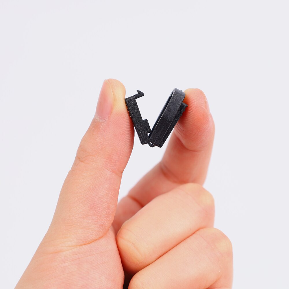 200 Stks/partij Naaien Clips Wit/Zwarte Binding Clips Plastic Craft Quilten Clips Naaien Craft Klemmen Voor Naaien Binding