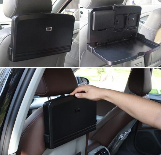 Car Tray Food Car Stand Rear Seat Beverage Rack Wa... – Grandado