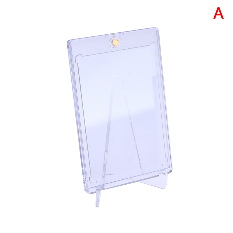 35pt Magnet karten Halfter Stütz karten Protektoren Hartplastik hüllen Handels vitrine Baseball Sport Sport Yugioh Karte: Sieben