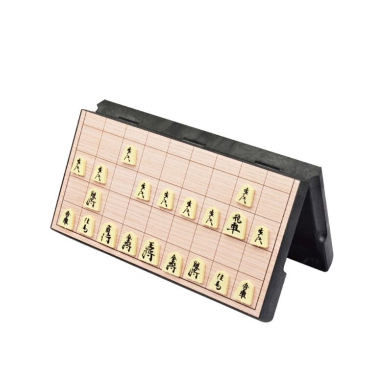 Faltbare Magnetic Folding Shogi Set Boxed Tragbare Japanischen Schach Kinder Kinder Spiel Lieferungen
