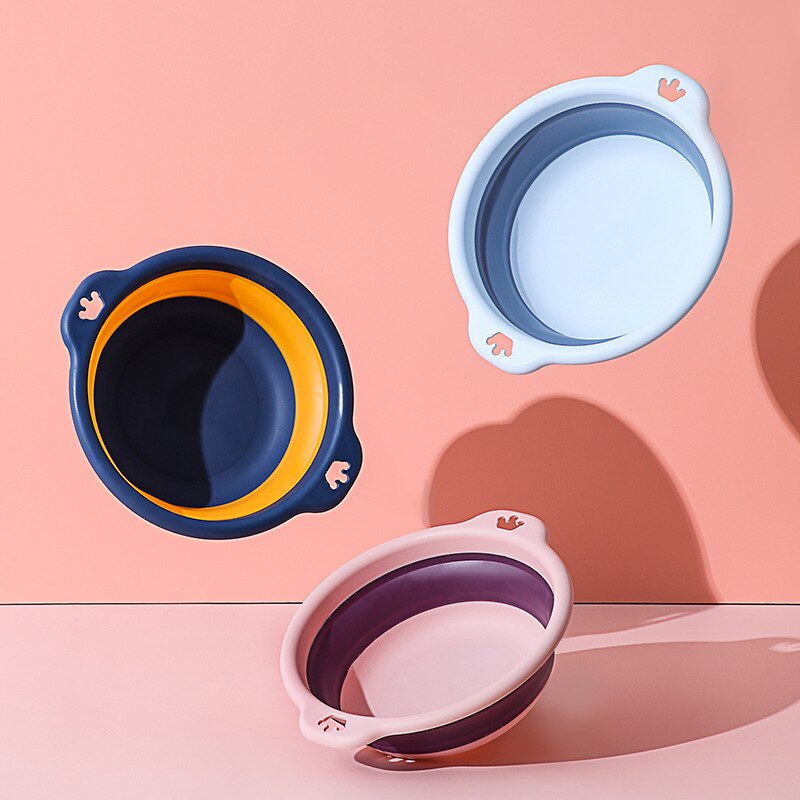 Household Folding Washbasin Lavabo Portable Chemical Bathroom Basin Children's Baby Washbasin Foot Spa Basin for Bath Pools Wash