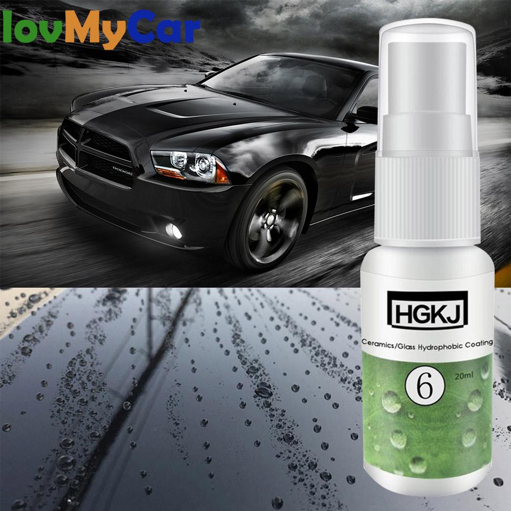 HGKJ-6 Hydrophobic Coating Anti Scratch Auto Paint Sealant Care Polishing Spot Rust Nano Ceramic Coating Car Care Paint Cleaner