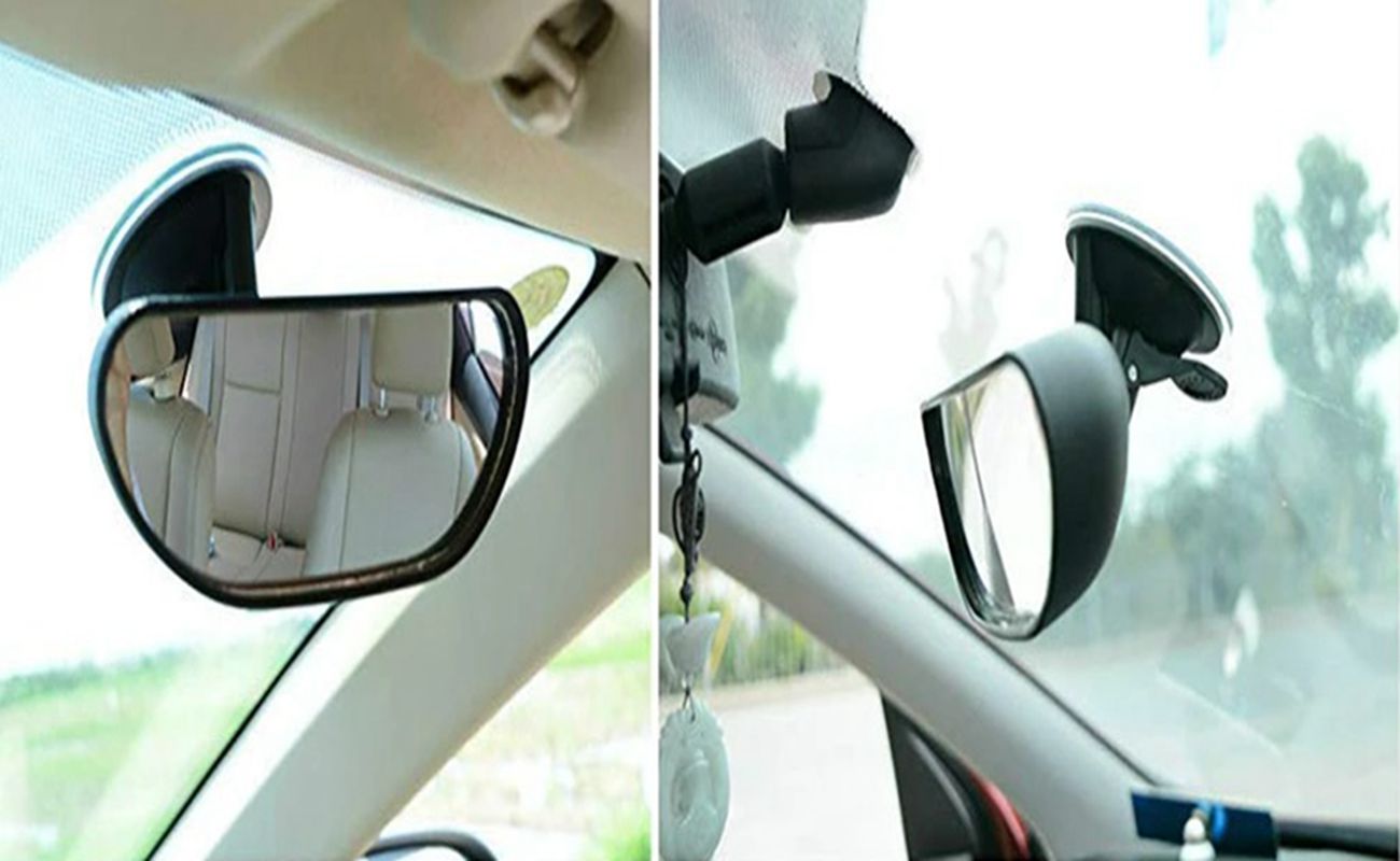1Pcs Verstelbare Rotatie Auto Baby Kind Baby Achteruitkijkspiegel Auto-Styling Achterbank Achteraanzicht Veiligheid Spiegel met Zuignap