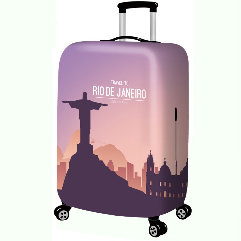 Thicken Travel Luggage Cover Elasticity Suitcase Protective Covers Travel Accessories Suitable For 18-32 Inch Case On Suitcase: 02   Luggage cover / XL