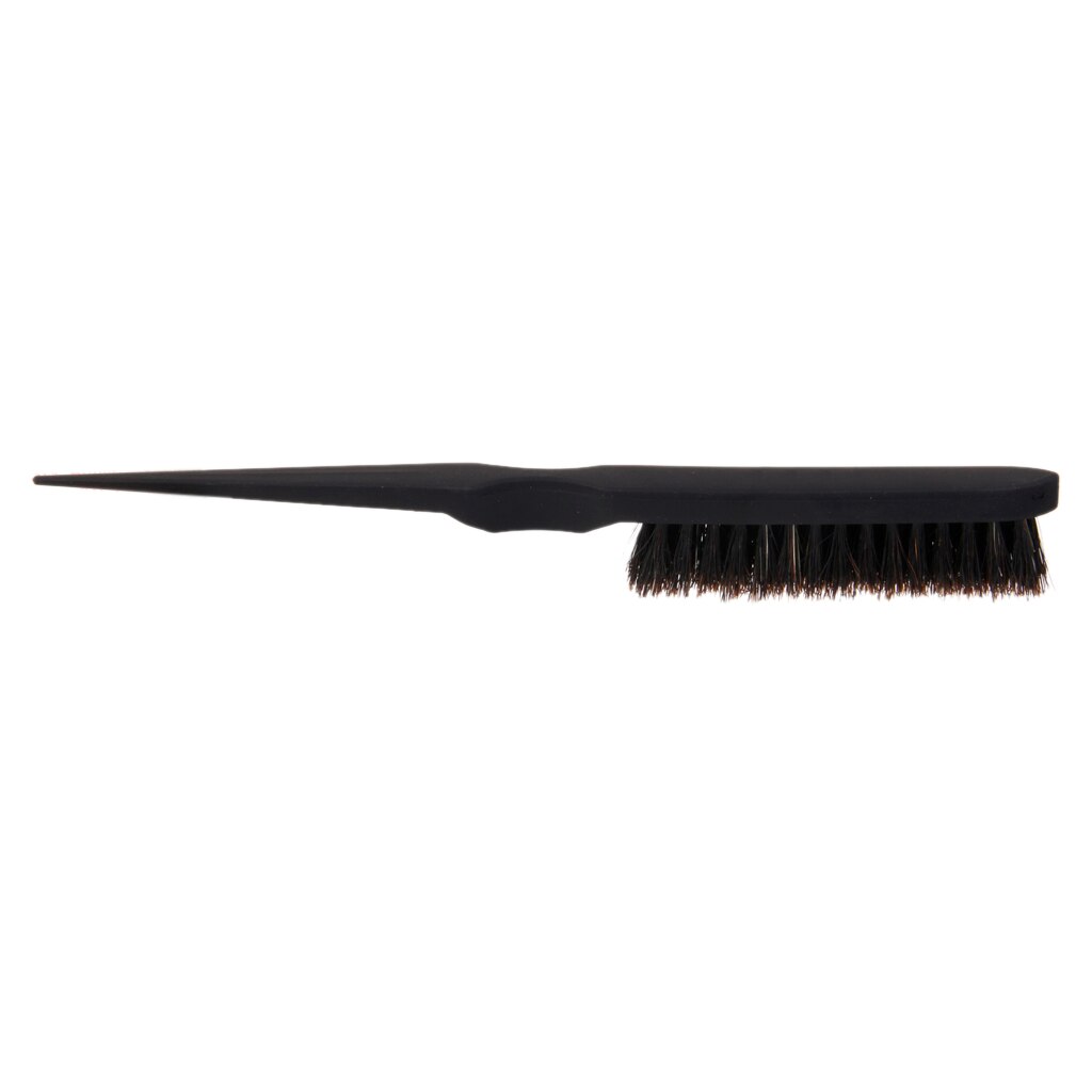 Hairdressing Teasing Back Combing Hair Brush Styling Comb Black
