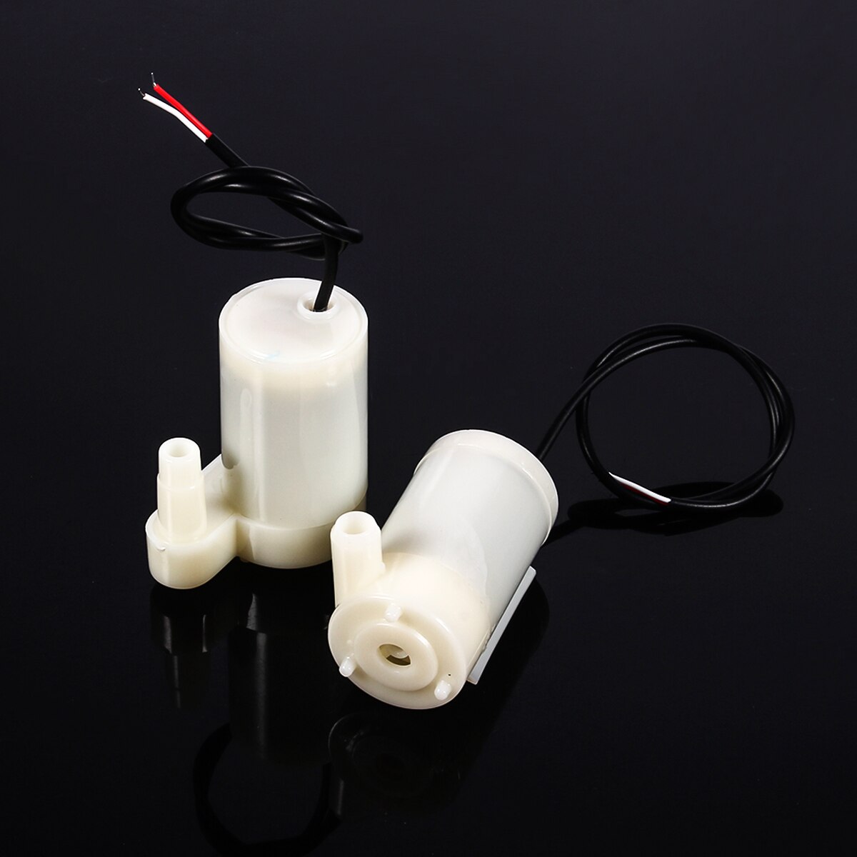 Waterproof 3V 80L/H Mini Submersible Water Pump DC Motor Pump low working noise: Vertical