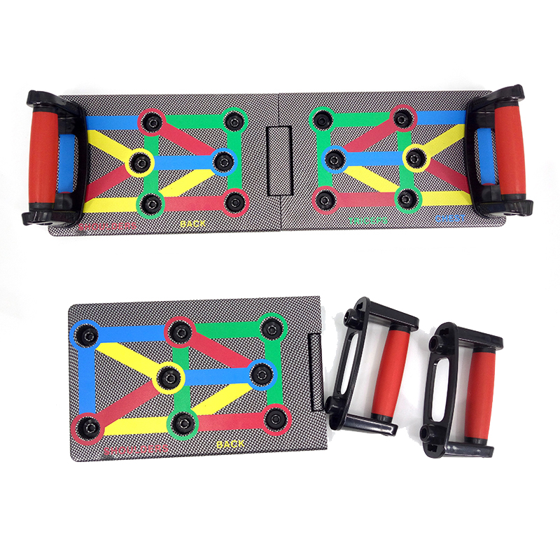 9 in 1 push up rack board sportschool bodybuilding training mannen vrouwen thuis apparatuur borstspieren multifunctionele oefentools