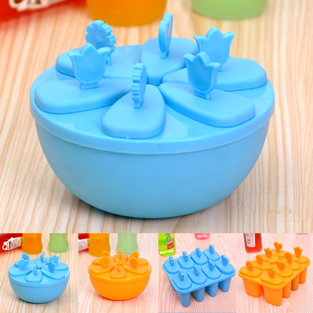 Diy Ice Cream Mold Frozen Popsicle Molds Non Toxic Ice Tray Cooking Tools Child Favorite