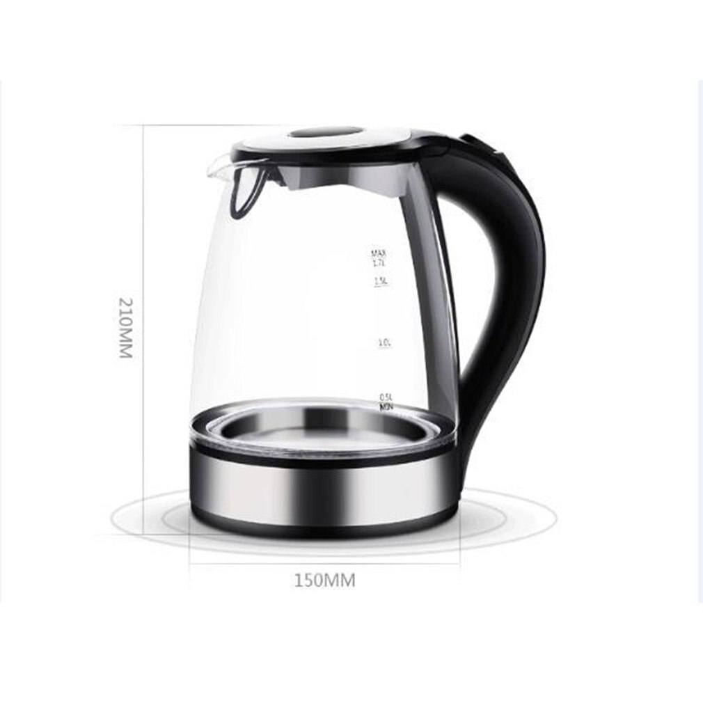 Edelstahl Glas Wasserkocher aus Automatisch Handheld Anti-heiße Elektrische Wasserkocher Haushalt Küche Werkzeuge