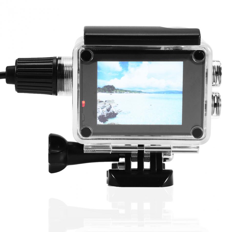 Voor SJCAM SJ4000 Sj7000 sj9000 Camera Accessoires Waterdichte Case Charger shell USB Kabel C30 H9 A8 C4 Voor Motocycle Clownfish
