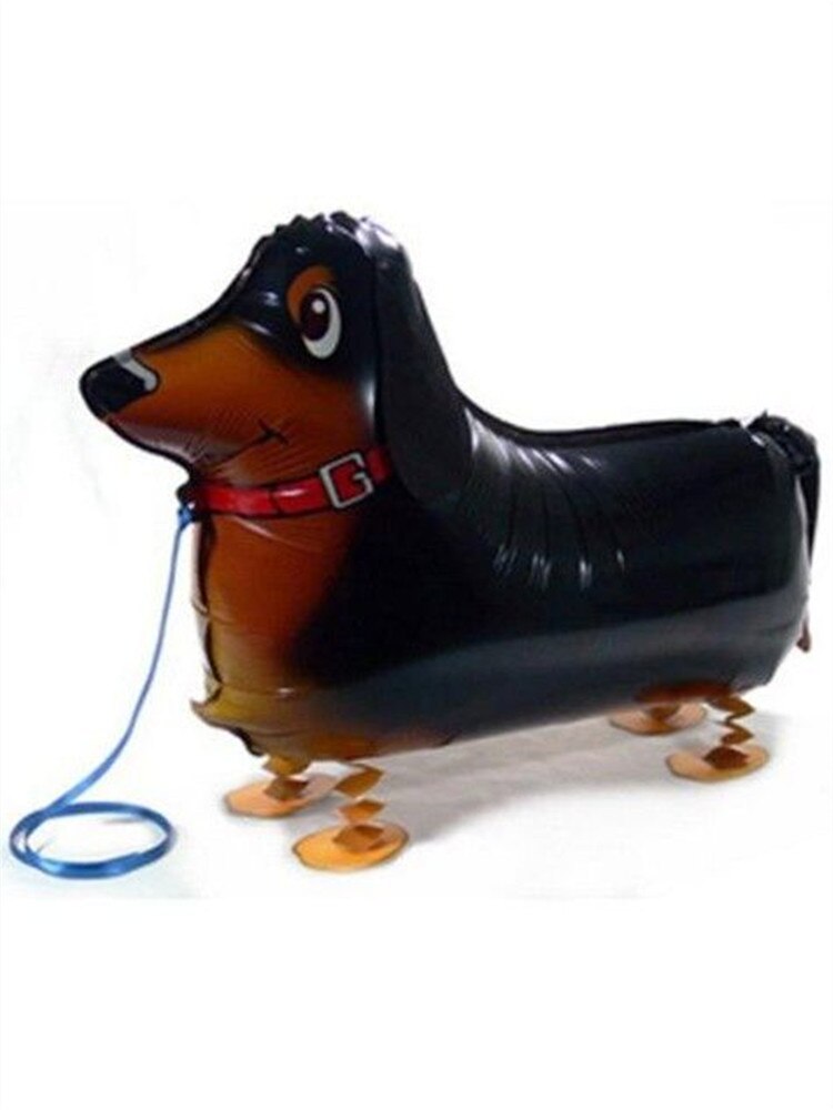 Ballon en aluminium en forme de chien, 1 pièce, jouet pour enfants, dessin animé, chat, carlin, chien, caniche, ballons à Air, décor de fête d&#39;anniversaire