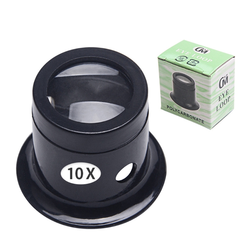 3X 5X 10X 15X 20X gioielliere orologio lente d&#39;ingrandimento strumento lente d&#39;ingrandimento monoculare portatile lente d&#39;ingrandimento per lente d&#39;ingrandimento Len orologiai: 10X