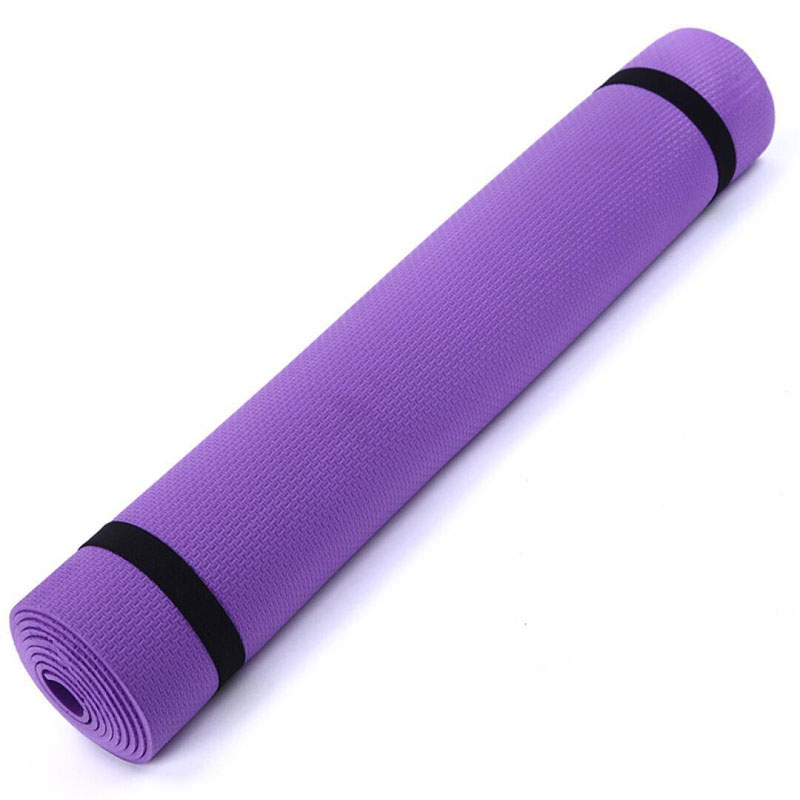 6MM Thick EVA Comfort Foam Non-slip Folding Yoga Mat for Gym Fitness Mat Pilates Supplies for Beginners