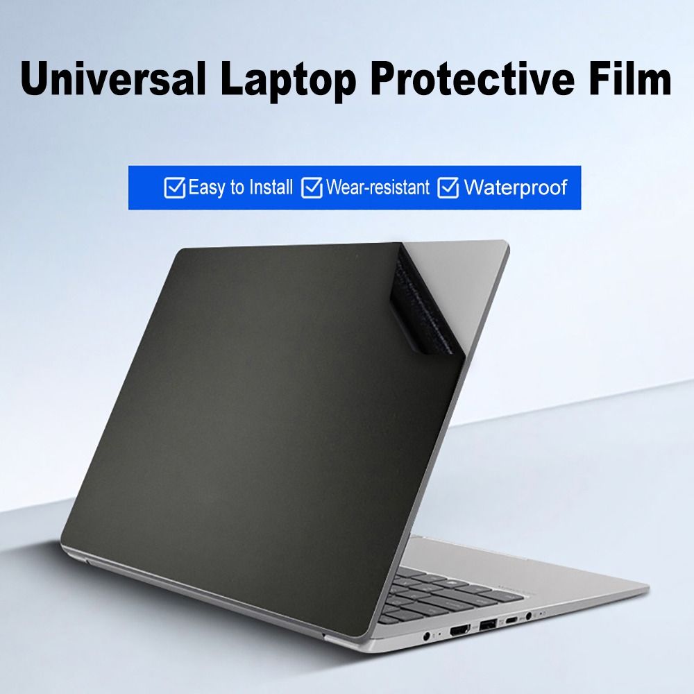 2PCS 10-17 inch Laptop Shell Skin Universal Protective Film Notebook Computer Body Cover Matte PVC Waterproof Self Adhesive Film