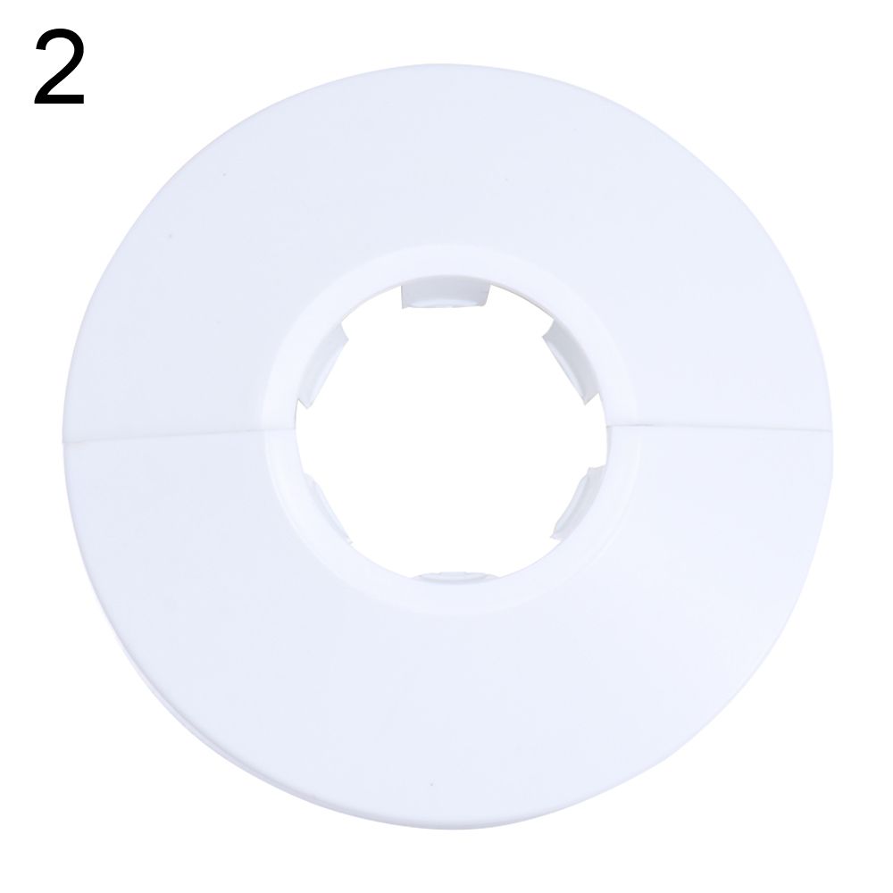 Useful Plastic Wall Flange Flange Cover Pipe Wall Covers Faucet Decorative Cover Faucet Accessories Faucet Decor: 2