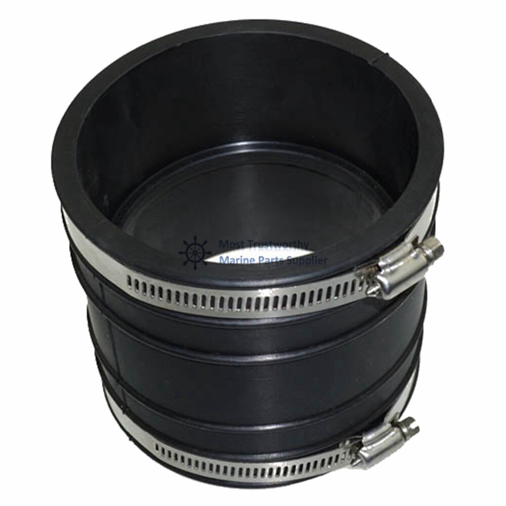 Upper Exhaust Tube Pipe Bellows 4" for Mercruiser replaces 32-44348001 32-44348T