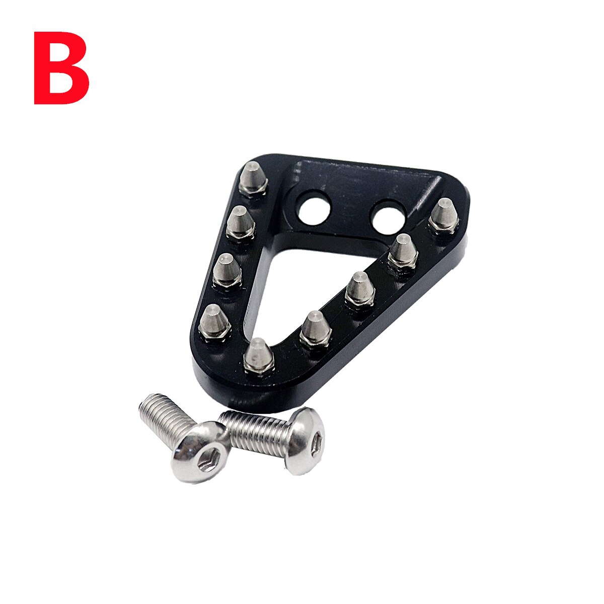 Achterrem Pedaal Stap Tip Plaat Voor Ktm Sx Sxf Exc Excf Xcw Xcfw Xc Xcf Voor Husqvarna 125 150 250 350 450: Style B  black