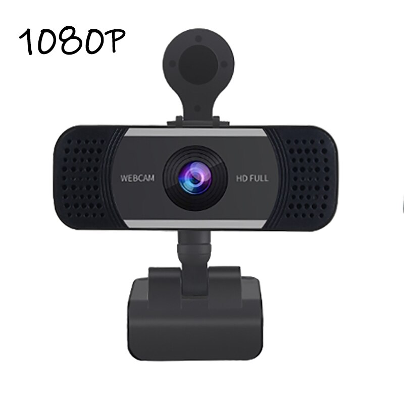 Universele Hd 1080P Gratis Drive Webcam Met Microfoon 4K Hd Camera Voor Live Conferentie Computer Randapparatuur Webcams: 1080P Sliver