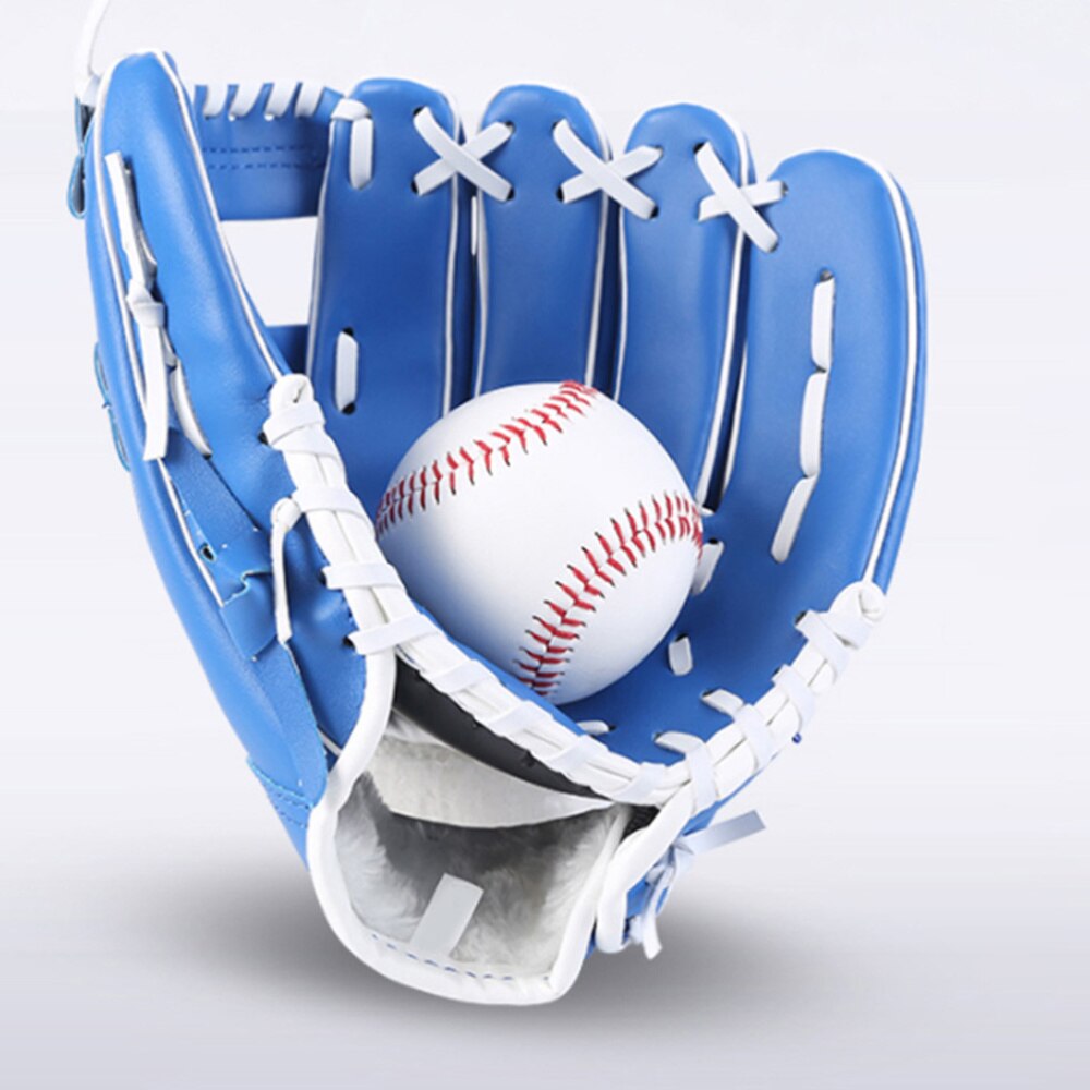 1Pc Honkbal Handschoen Pu Verdikte Handschoen Pitcher Training Handschoen Geen Baseball Voor Kid