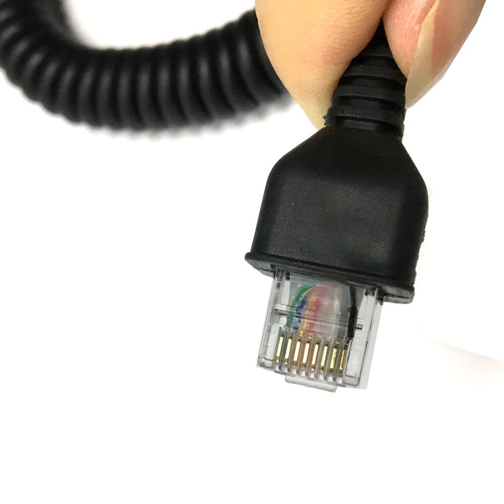 Cabo do orador para o microfone móvel para o rádio de yaesu ft-450 pés-817 pés-857 pés-897 substituem MH-31A8J