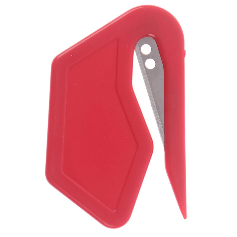 1pc scrapbog glidende skære indpakningspapir skærer jule indpakningspapir skæreværktøj indpakningsværktøj: Rød