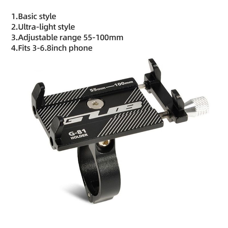 GUB P20 uchwyt na telefon rowerowy robić motocykli akcesoria rowerowe uchwyt robić telefonu sportowego: Basic