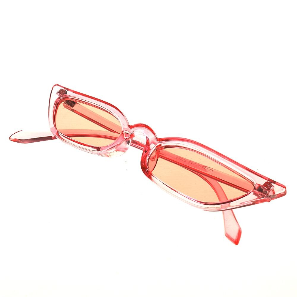 Women Cat Eye Sunglasses Small Vintage Eyewear Glasses Shades Uv400 Sunglass Eyewear: pink