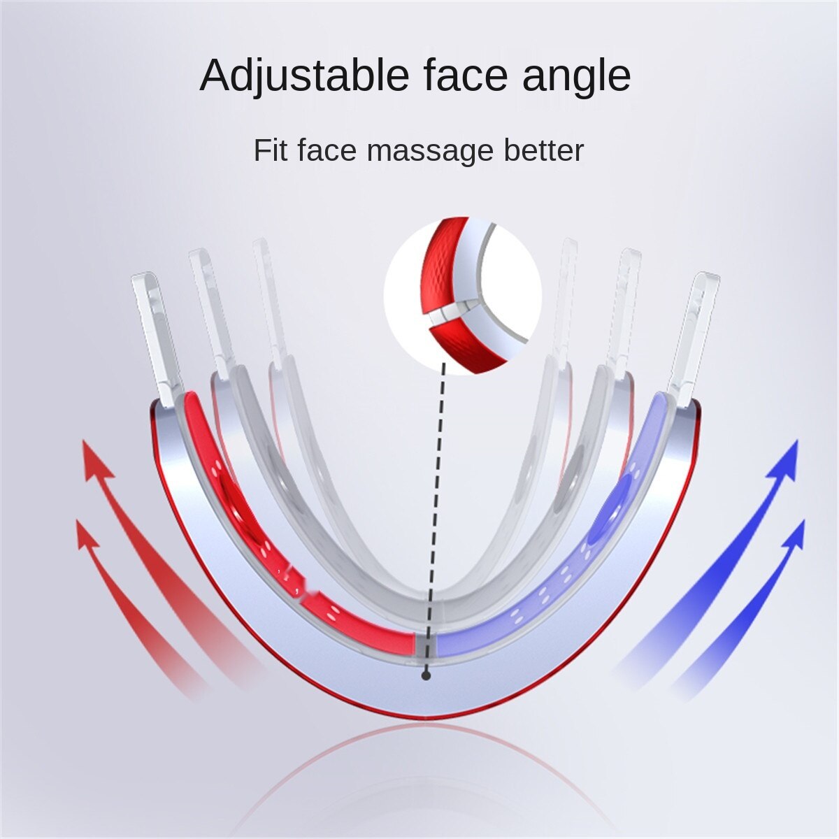 Facial massage lifting, firming v-face thinning masseter muscle double chin bandage statute lines face-lifting instrument