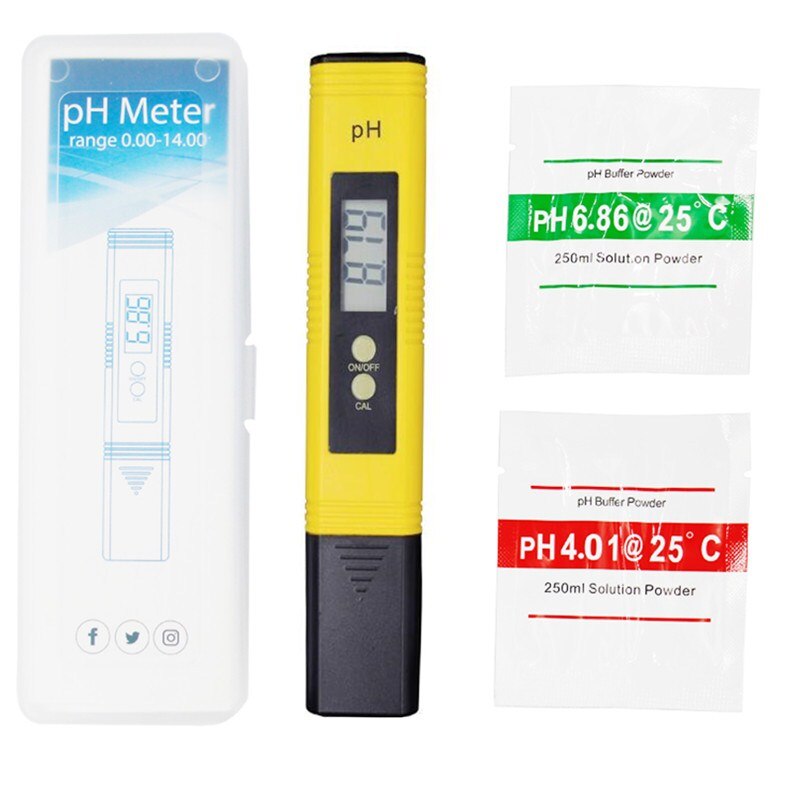 Acidity and Alkalinity Tester Pen Digital Lcd Accuracy Food Aquarium Pool Hydroponics Water Ph Tester Household Instrumentation