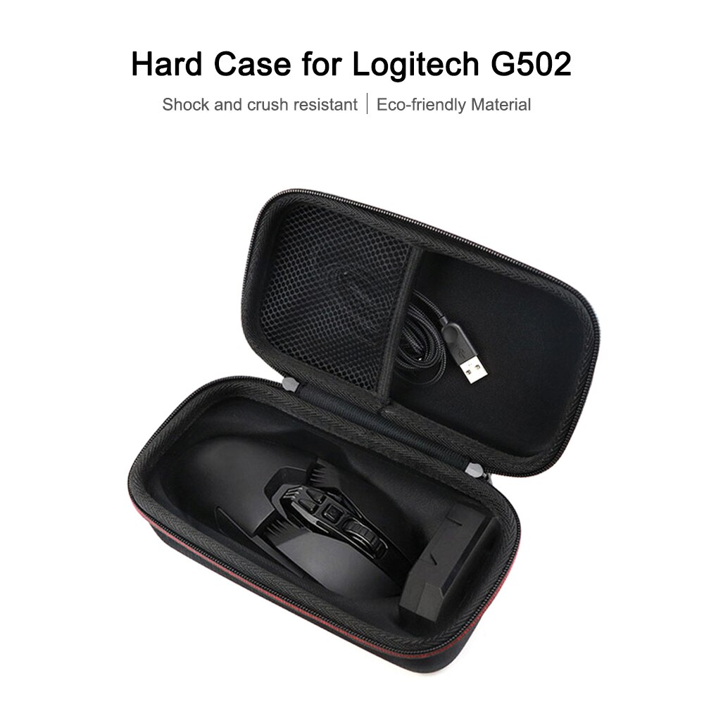 Neue EVA tragbar schwer Reise Lagerung fallen Für Logitech G502 Drahtlose Maus Beutel Abdeckung fallen Tasche