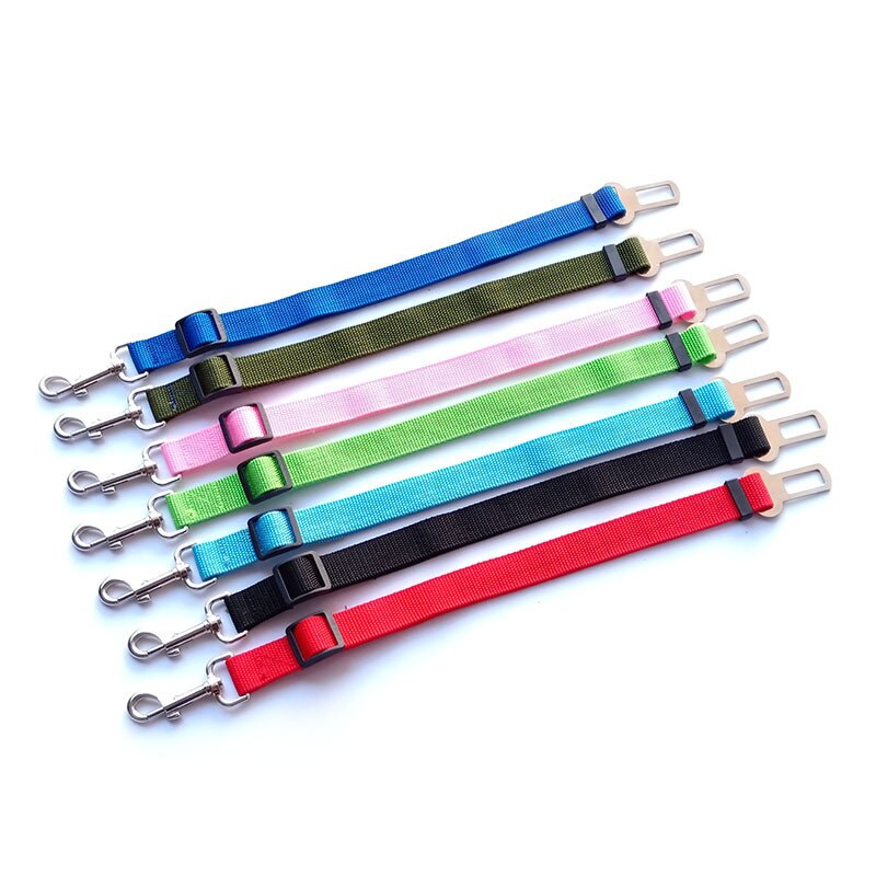 Pet Hond Kat Autostoeltje Belt Verstelbare Harnas Lead Leash Kleine Medium Reizen Clip Intrekbare Leiband Hond Accessoires