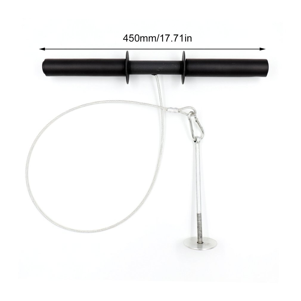 Gym Fitness Forearm Trainer Strengthener Hand Gripper Strength Exerciser Weight Lifting Wrist Roller