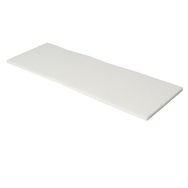 3 størrelse høj tæthed sædepude skumgummi udskiftning polyurethan polstring pude pude hvid fast skum ark pude puder: 2.5cm
