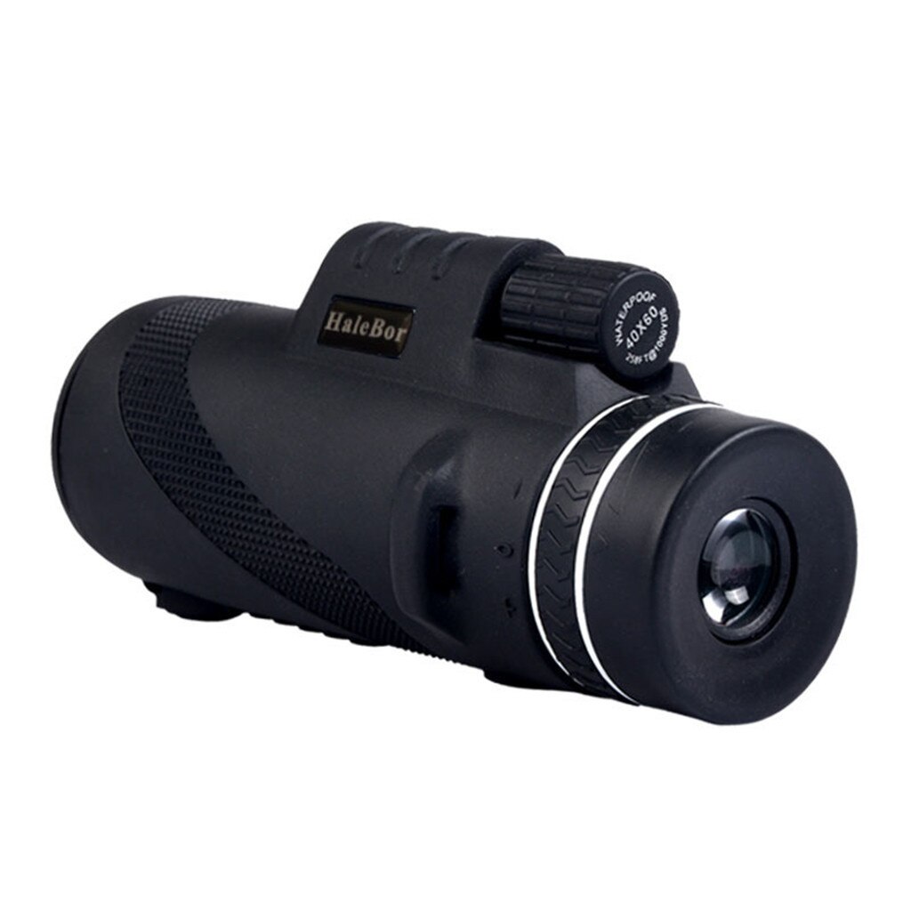 HaleBor High Power 50X60 HD Monocular Telescope Shimmer Night Vision Outdoor Hiking Anti-slip биноколь военный Q1: Default Title