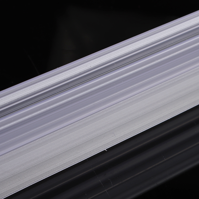 2pcs Bath Clear Shower Screen Door Window Seal Strip For 6mm Glass Windproof And Water Retaining Sealing Strips