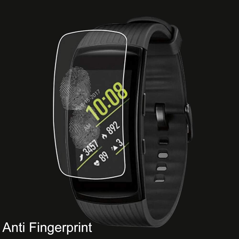 Protector de pantalla para Samsung Gear Fit 2 Pro para Gear Fit2/Pro Anti-rayado suave TPU Ultra HD película protectora transparente