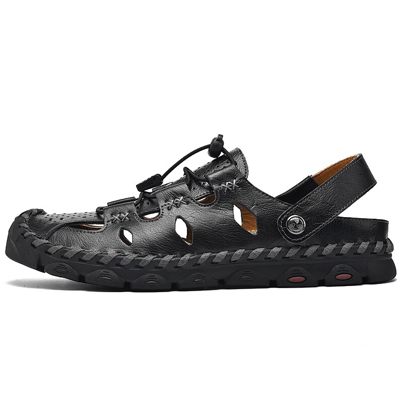 Chaussures respirant véritable sandales confort sandles zomerschoenen de chaussures schuhe zapatillas schoenen extérieur deportivas