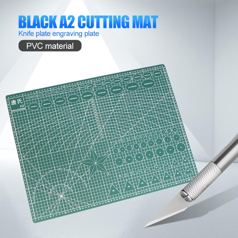 A2 Snijden Backing Plaat Handmatige Backing Plaat Dubbelzijdig Snijden Papier Backing Plaat Carving Board Rubber Backing Plaat Down