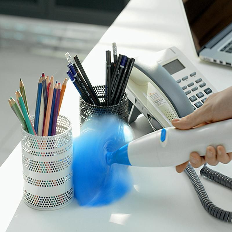 Multi-Purpose Soft Microfiber Duster Electric Feather Duster Multifunctional Soft Microfiber Dust Cleaner Brush For Home